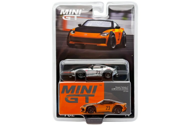 ミニGT 1/64 日産 Z LB ネイションワークス LB ゴールド チェイスカーMini GT 1:64 Nissan Z LB Nation Works LB Gold Chase car