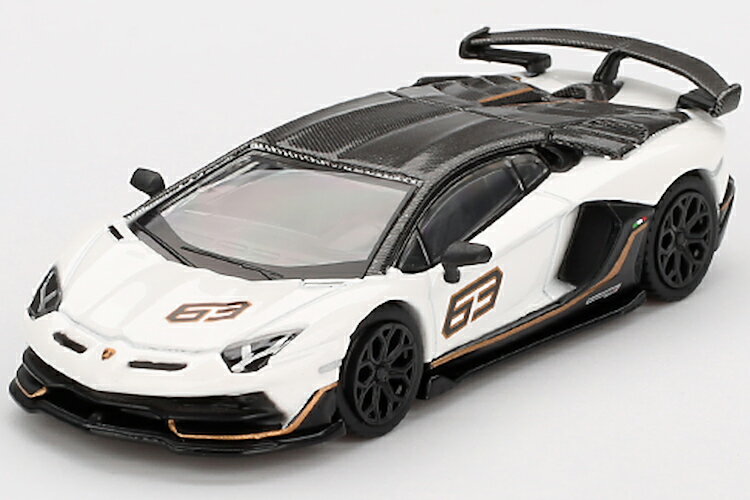 Reowide ǥ륫  SHOP㤨֥ߥGT 1/64 ܥ륮 󥿥ɡ SVJ 63 ӥ Mini GT 1:64 Lamborghini Aventador SVJ 63 Bianco AsopoפβǤʤ7,800ߤˤʤޤ