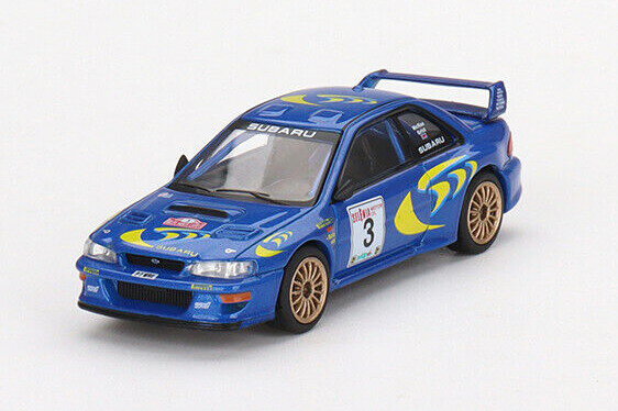 TSM MINI GT 1/64 Xo CvbT WRC LHD #3 D [ET 1997 Colin McRae - Nicky GristTSM MINI GT 1/64 Subaru Impreza WRC LHD No.3 winner Sanremo Rally 1997 