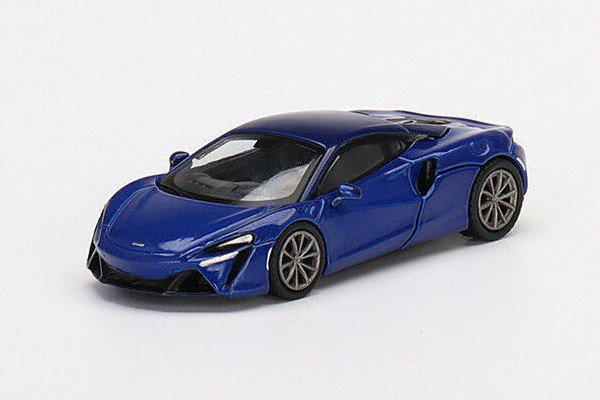 TSM MINI GT 1/64 }N[ AgD[ {P[m u[ (LHD)TSM MINI GT 1/64 McLaren ARTURA VOLCANO BLUE (LHD)