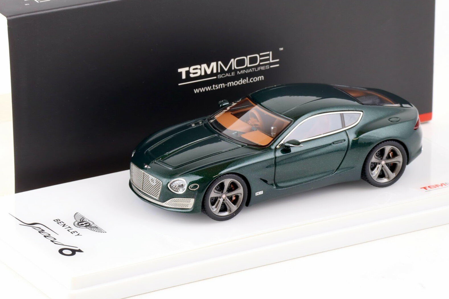 TSM MODEL 1/43 ベントレー EXP 10 スピード 6 ダークグリーンメタリック 2015 TSM MODEL 1:43 Bentley EXP 10 Speed 6 dark green metallic 2015