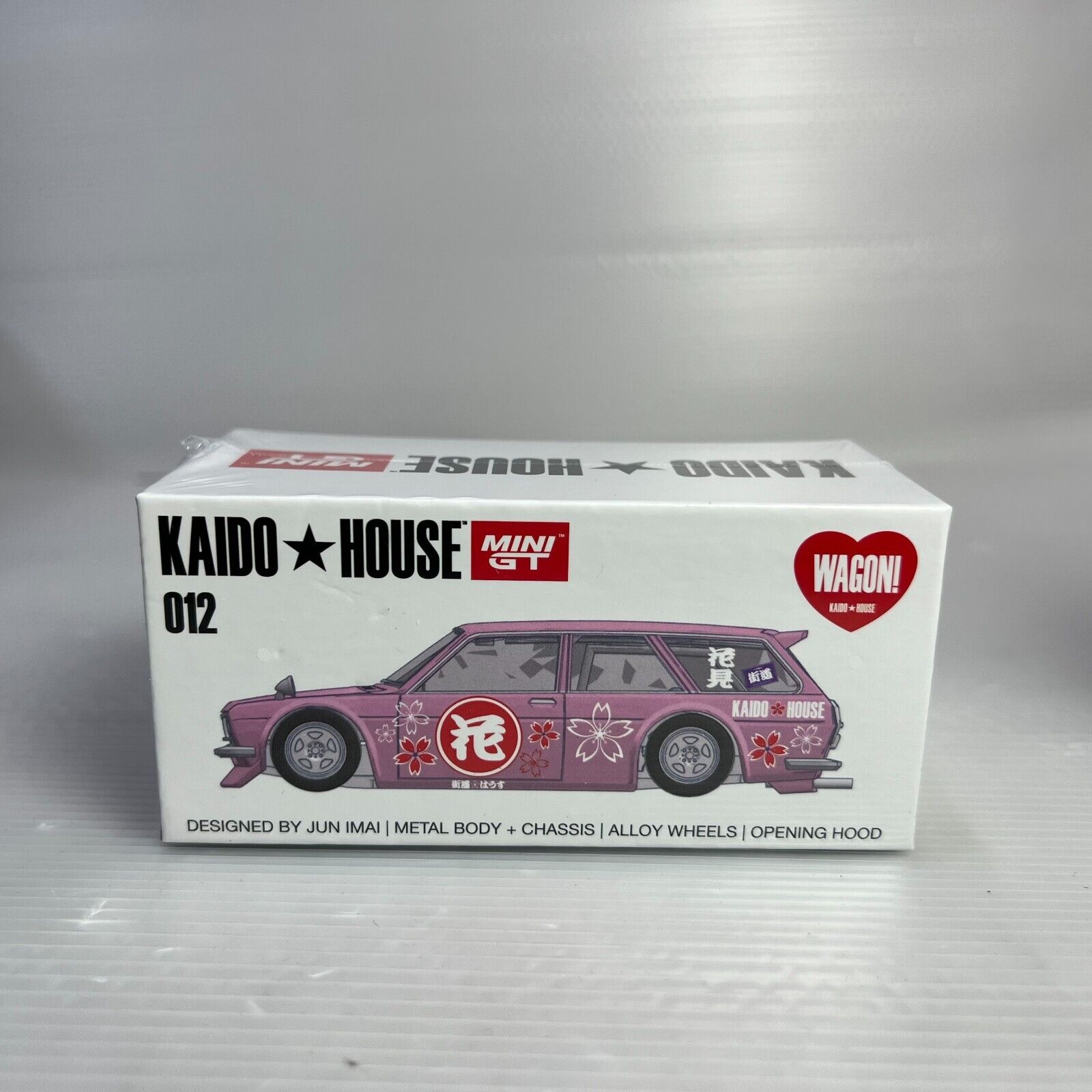 TSM MINI GT 1/64 ダットサン KAIDO 510 ワゴン Hanani V1 ピンク KAIDO HOUSETSM MINI GT 1:64 Datsun KAIDO 510 Wagon Hanani V1 Pink KAIDO HOUSE