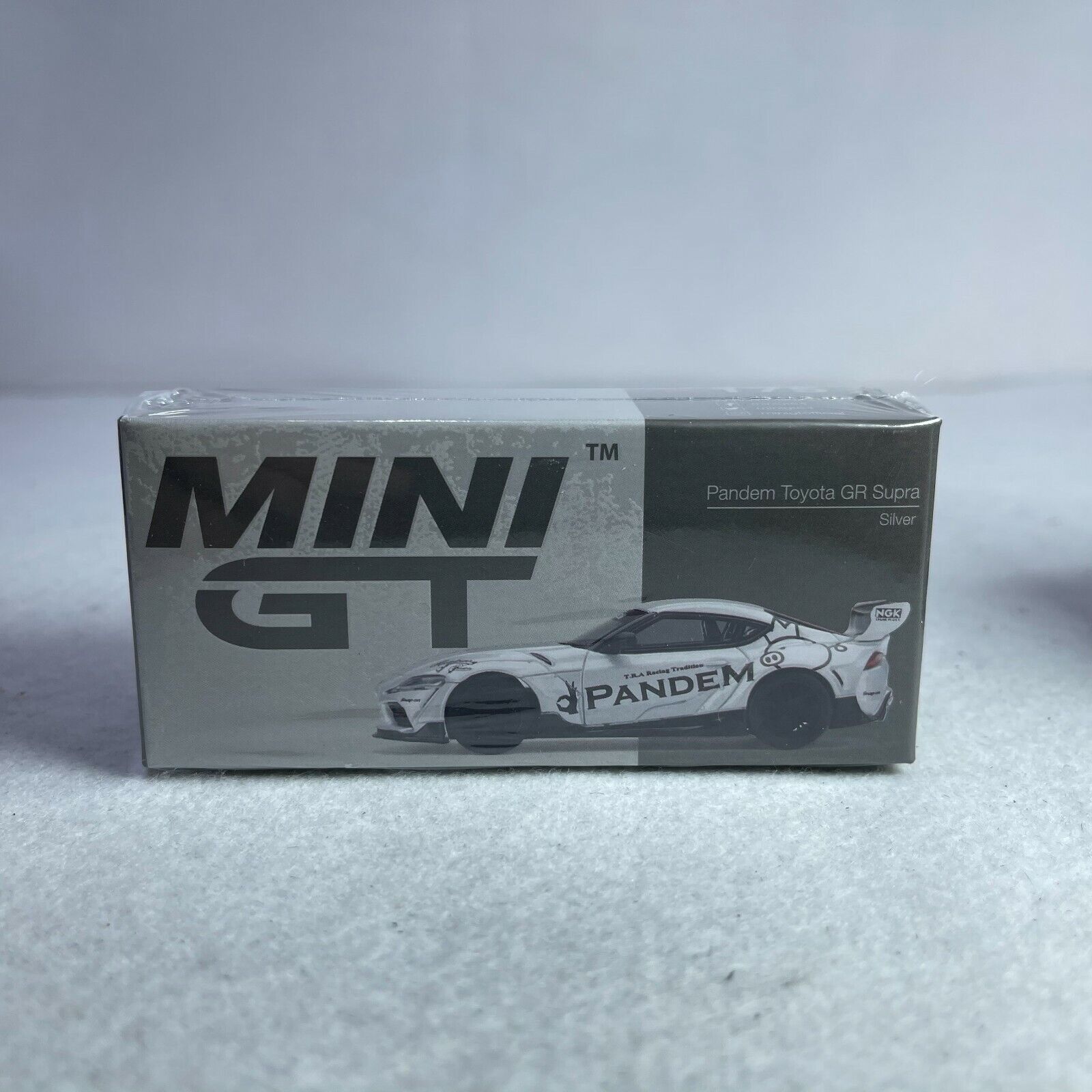 TSM MINI GT 1/64 トヨタ パンデム GR スープラ V1.0 シルバー RHDTSM MINI GT 1:64 Toyota Pandem GR Supra V1.0 Silver RHD