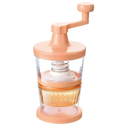 和平フレイズ(Wahei freiz) カラフルスマイル 回転大根おろし器 水切り容器付き 手動 手回し 力がいらない くるくる 回転式 コンパ