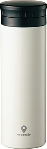 カクセー(Kakusee) cococafe (ココカフェ)真空二重マグ500ml ホワイト 軽量モデル