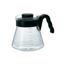 HARIO(ハリオ) V60 コーヒーサーバー 実用容量 700ml ブラック 日本製 VCS-02B