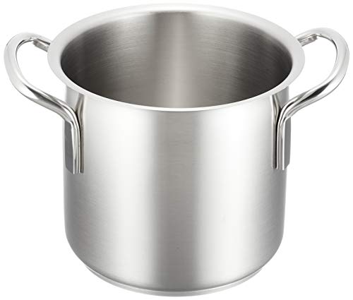 遠藤商事 業務用 (ムラノ) インダクション 寸胴鍋 16cm IH対応 18-8ステンレス AZV7701