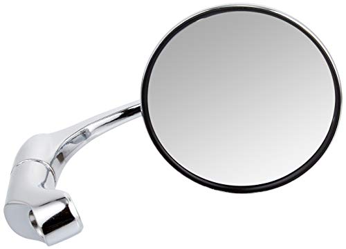 キジマ(Kijima) バイクパーツ ミラー ユーロタイプ 10mm/8mmボルト ラウンド 左右兼用 汎用 1本入り 4インチ 鏡面94φ ク