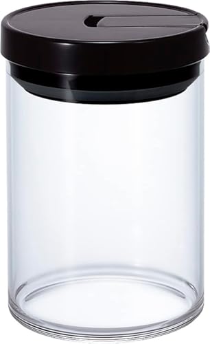 HARIO (ハリオ) 珈琲キャニスターM ブラック MCNR-200-B