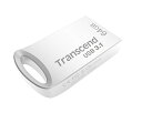 トランセンドジャパン トランセンド USBメモリ 64GB USB 3.1 キャップレス コンパクトタイプ メタル シルバー 耐衝撃 防滴 防塵
