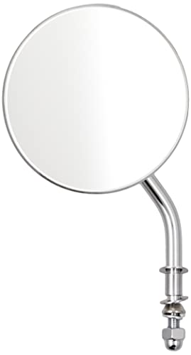 キジマ(Kijima) バイクパーツ ミラー ラウンド 左右共通 鏡面φ101 1本入り ハーレー用 '07認定対応サイズ ハーレー用 クローム