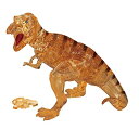 49ピース クリスタルパズル ティラノサウルス T-REX・ブラウン(3)