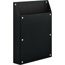 キングジム 書類ボックス マグケース マグネット付 A4タテ 黒 4755-BK
