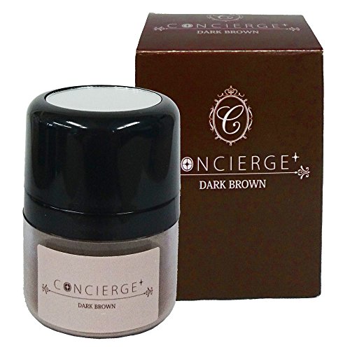 ポンポン頭皮ファンデ ダークブラック 粉末 13g x1 ヘアパウダー 薄毛隠し 禿隠し 汗に強い 薄毛 耐水