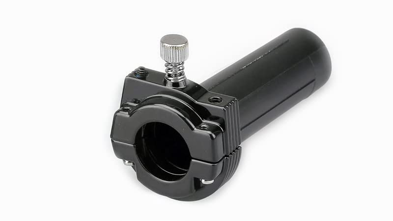 キジマ(Kijima) スロットルホルダー 1インチ シングルケーブル用/ブラック HD-04810