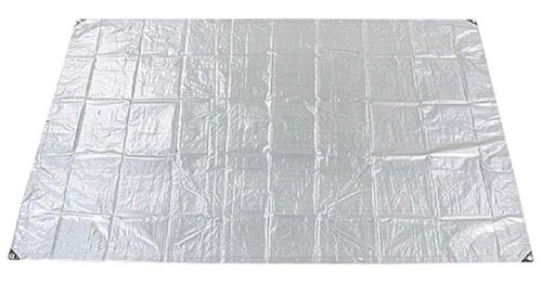 Leisure Sheet - キャプテンスタッグ UVカット シルバーレジャーシート(3畳用) ピン6本付 M-3203