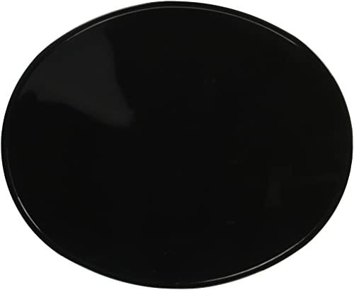 キジマ(Kijima) ゼッケンプレート オーバル 230×283mm 1枚入り ブラック 305-3522