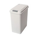 Belca 日本製 ゴミ箱 プッシュペール20L 容量20リットル 幅20.6×奥行33.8×高さ38.9cm ライトグレー 石目調 フタ付き(3)