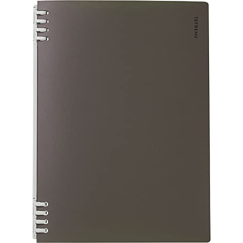 Rakuten - キングジム リングノート テフレーヌ 26穴 B5タテ 黒 CN9855TE-BK