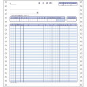 コクヨ 連続伝票用紙 請求書 2枚複写 250セット EC-テ1062