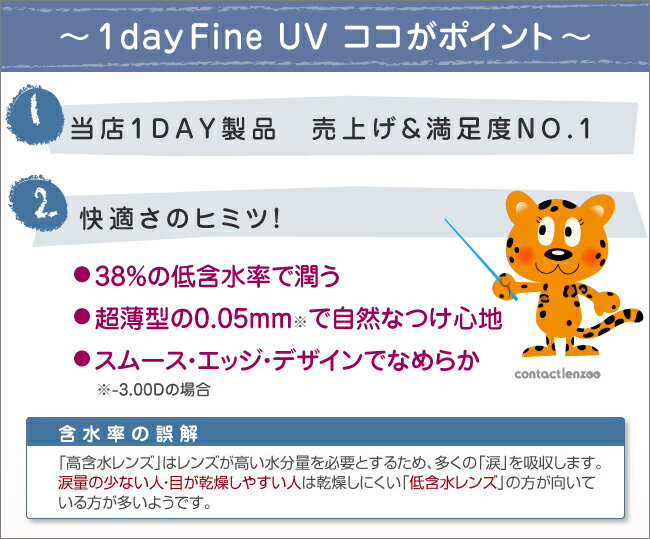 【新商品】ワンデーファインUV plus 6箱...の紹介画像2