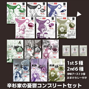激辛ラーメン & 激辛カレー 辛杉家の憂鬱 コンプリートセット12食(カレー6食+麺系6食) 辛すぎInspire 二郎 味噌 担々麺 焼きそば つけ麺 激辛セット 会津ブランド館