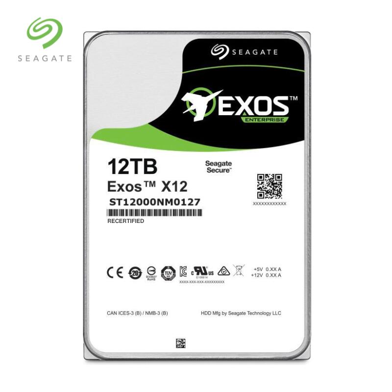 Seagate HDD 3.5インチ 12TB SATA 内蔵ハー