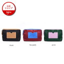 【ajew】suede cosme pouch エジュー ポーチ スエード