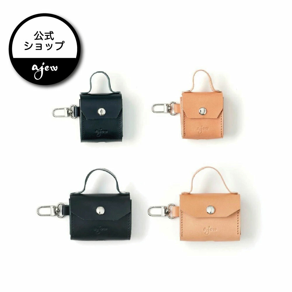 ＼期間限定30%OFF・P3倍／【公式店】【ajew】air pods tote/ air pods Pro tote( leather)