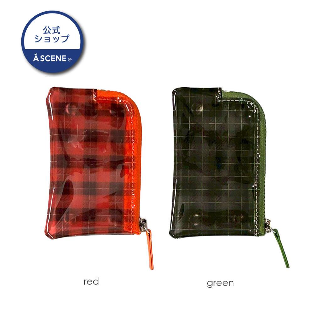 PVC check clear pocket（付け替え用ポケット）　エーシーン