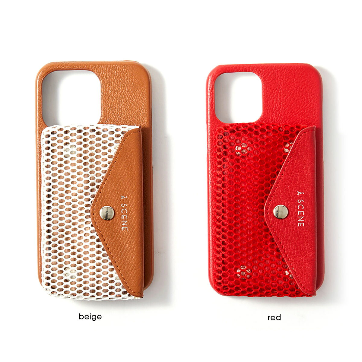 【LIMITED OUTLET SALE】【公式】【A SCENE iPhone case 】mesh case エーシーン ...
