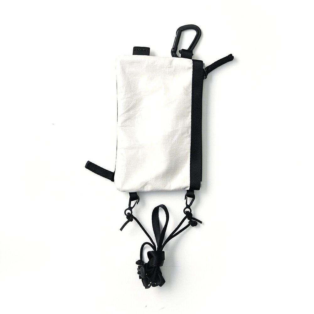 【公式】【A SCENE】Dock in pouch with Dyneema® エーシーン スマホポーチ iPhone アンドロイド 財布 ダイニーマ 2WAY サコッシュ ミニバッグ 財布機能 カード収納 軽量 アウトドア タウンユース ユニセックス 音楽フェイス 海外旅行 ajew-ascene-10000101 ajew_A SCENE サンプル画像3