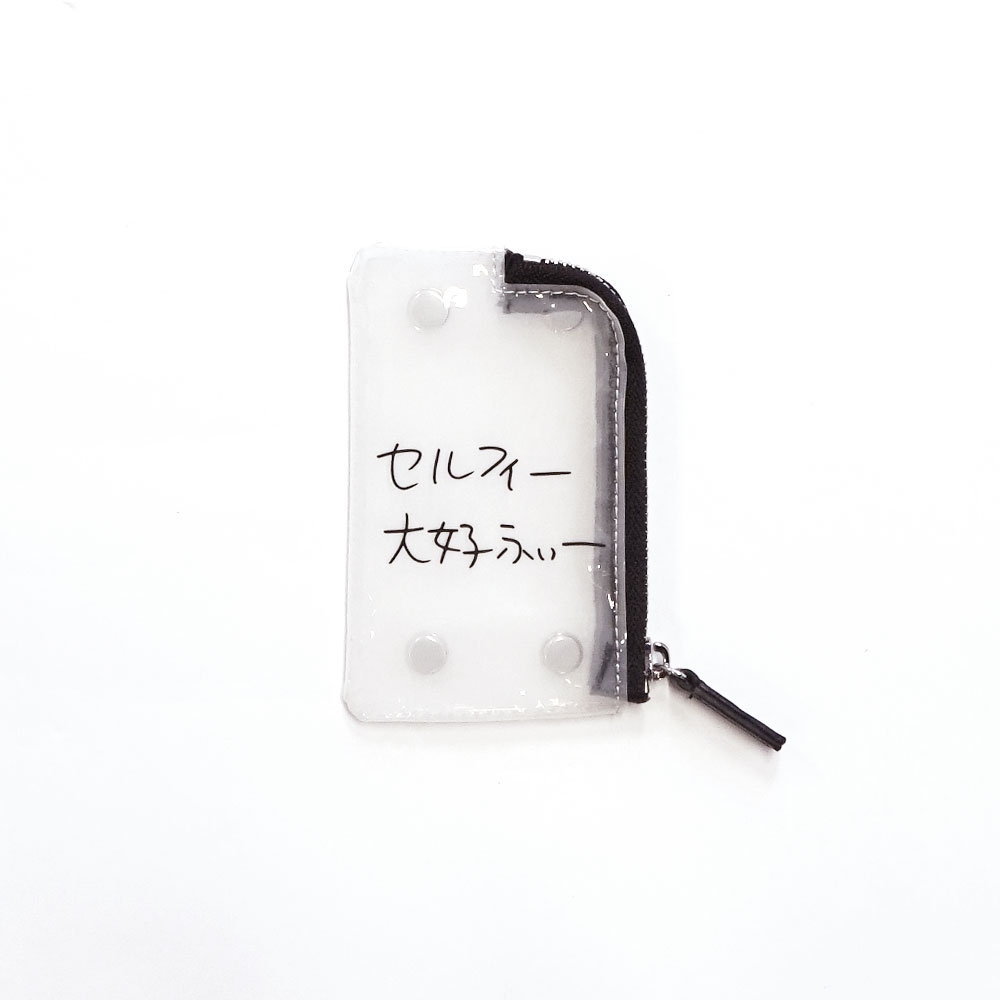 【公式】【ASCENE Pocket 】B&C PVC clear pocket-Ken Kagami-（付け替え用ポケット）エーシーン PVC 透明 小さめ 機能的 小物入れ コンパクト 単独売り かわいい ユニセックス 加賀美健 コラボ 数量限定 ajew-ascene-10000142 ajew_A SCENE サンプル画像3