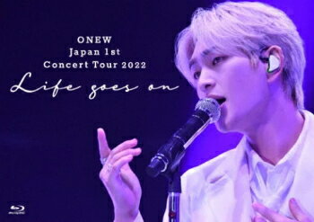 ONEW（SHINee）　Blu-ray 【ONEW Japan 1st Concert Tour 2022 ～Life goes on～】 10％OFF 2022/12/21発売 ○今年7月から9月にかけて8公演で6万人を動員した、ONEWの日本で初めて開催されたファーストソロツアー「ONEW Japan 1st Concert Tour 2022 ～Life goes on～」の映像作品化！ ■仕様 ・Blu-ray（1枚） ・PHOTOBOOK(16P)付 ■収録内容 [Blu-ray]◆ONEW Japan 1st Concert Tour 2022 ～Life goes on～ 2022/9/11@国立代々木競技場 第一体育館 夜明けの世界 On the way Life is... Lighthouse In the whale Love Phobia Beauty Sign Timepiece 鱗(うろこ) やさしいキスをして Everything Sunshine Life goes on [Encore] DICE SHINeeメドレー D×D×D Get The Treasure 君のせいで 遅く起きた朝に Dance Whole Day キラキラ ※収録予定内容の為、発売の際に収録順・内容等変更になる場合がございますので、予めご了承下さいませ。 ■DVDは　こちら 「ONEW（オンユ）」さんの他のCD・DVDはこちらへ 【ご注文前にご確認下さい！！】（日本国内） ★ただ今のご注文の出荷日は、発売日後　です。 ★配送方法とお届け日数と送料につきましては、お荷物の大きさ、お届け先の地域によって異なる場合がございますので、ご理解の上、予めご了承ください。U10/17　メ10/27　※イニ1：1