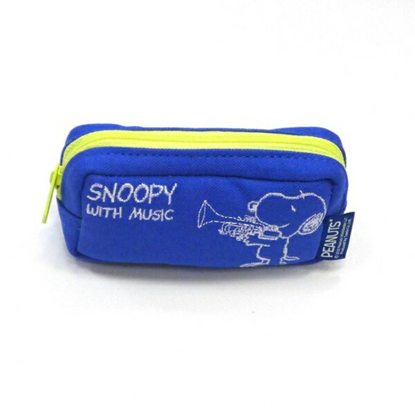 Teeda　ティーダ 【SNOOPY with MUSIC　金管マウスピースポーチ】 ◆限定デザイン◆ 2009年から限定発売され、毎年ご好評いただいておりますスヌーピーマウスピースポーチ。 2019年限定マウスピースポーチは、鮮やかな青色の帆布にさわやかな白色で描かれたスヌーピー・ウッドストックに、ジッパーの黄色がアクセントになっているデザインです。 こちらは、数量限定品となっております。 サイズ・形状などは従来品と同じで、内部にはボアが入っているので衝撃もしっかりと吸収してくれる本格派のマウスピースポーチとなっております。コンパクトなのに1本入りとしても2本入りとしても使用できる多機能性です。 ※金管楽器のマウスピース用ケースです。 ◆他「SNOOPY With MUSIC」シリーズはこちら！ ★ラッピングサービス☆彡 素材・サイズ ●トランペット用 ●カラー：ブルー（ジッパー：イエロー） ◆他、楽器・パーツは【こちらへ】 &nbsp; ■【買い物かごに入れる】ボタンをクリックするとご注文できます。 2403 ※参考小売価格、画像、商品仕様はメーカーカタログに基づいて掲載しています 　メーカーの都合により変更になる場合がございます。予めご了承下さい。 【簡易包装のお願い】 配送運賃の高騰により、お客様への送料のご負担がなるべく少なくなるように、 包装を簡略化し梱包サイズを小さくしております。簡単な包装ですが、当店のお品物は全て新品未使用品でございます。 万が一、お品物に不具合がございましたら、すぐに対応させていただきますので、 ご安心くださいませ。どうかご理解の上、ご了承ください。　