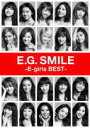 E-girls　2CD+3DVD+スマプラ(コンプリート・パック） 【E.G. SMILE -E-girls BEST-】 送料無料(日本国内） 2016/2/10発売 ○2011年12月28日の鮮烈的なデビューから約4年、E-girlsの軌跡と軌跡を辿る、初のベスト・アルバム『E.G. SMILE -E-girls BEST-』が発売決定!! ■仕様 ・2CD+3DVD+スマプラミュージック＆ムービー ■収録内容 [CD] ★DISC-1：BEST ALBUM 1. Celebration! 2. One Two Three 3. Follow Me 4. THE NEVER ENDING STORY 〜君に秘密を教えよう〜 5. CANDY SMILE 6. ごめんなさいのKissing You 7. クルクル 8. Diamond Only 9. E.G. Anthem -WE ARE VENUS- 10. おどるポンポコリン 11. Highschool □ love　（※□＝白抜きハート） 12. Mr.Snowman 13. Anniversary!! 14. Dance Dance Dance 15. Merry × Merry Xmas★ 16.DANCE WITH ME NOW! 17.出航さ！　〜Sail Out For Someone〜 ★DISC-2：Remix BEST ・国内外TOP DJによるベストヒットリミックス！ [DVD] ★DISC-1：Music Video BEST 1. Celebration! 2. One Two Three 3. Follow Me 4. THE NEVER ENDING STORY 〜君に秘密を教えよう〜 5. JUST IN LOVE 6. CANDY SMILE 7. ごめんなさいの Kissing You 8. クルクル 9. Diamond Only 10. RYDEEN 〜Dance All Night〜 11. E.G. Anthem -WE ARE VENUS- 12. おどるポンポコリン 13. Highschool □ love　（※□＝白抜きハート） 14. Mr.Snowman 15. Move It! -Dream ＆ E-girls TIME- / Dream ＆ E-girls 16. Anniversary!! 17. Dance Dance Dance 18. Merry × Merry Xmas★ 19. DANCE WITH ME NOW! ★DISC-2：E-girls LIVE TOUR 2015“COLORFUL WORLD”in さいたまスーパーアリーナ vol.1 ★DISC-3：E-girls LIVE TOUR 2015“COLORFUL WORLD” in さいたまスーパーアリーナ vol.2 &amp; Documentary ※収録予定内容の為、発売の際に収録順・内容等変更になる場合がございますので、予めご了承下さいませ。 ■その他の形態は　こちら 「E-girls」さんの他のCD・DVDはこちらへ 【ご注文前にご確認下さい！！】（日本国内） ★ただ今のご注文の出荷日は、2/15 より です。 ★配送方法は、誠に勝手ながら「郵便」を利用させていただきます。その他の配送方法をご希望の場合は、有料となる場合がございますので、あらかじめご理解の上ご了承くださいませ。 ★お待たせして申し訳ございませんが、輸送事情により、お品物の到着まで発送から2〜4日ほどかかりますので、ご理解の上、予めご了承下さいませ。 ★お急ぎの方は、配送方法で速達便をお選び下さい。速達便をご希望の場合は、前払いのお支払方法でお願い致します。（速達料金が加算となります。）なお、支払方法に代金引換をご希望の場合は、速達便をお選びいただいても通常便に変更しお送りします（到着日数があまり変わらないため）。予めご了承ください