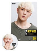 【オリコン加盟店】初回生産限定盤［DK Ver][取]■iKON プレイボタン[CDではありません]【NEW KIDS : BE..