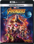 【オリコン加盟店】初回限定 取 ★MARVEL 10th-THE RISE OF AN AVENGER DISC付■10％OFF■洋画 4K ULTRA HD 3DBlu-ray Blu-ray【アベンジャーズ／インフィニティ ウォー4K UHD MovieNEX】18/9/5発売【楽ギフ_包装選択】