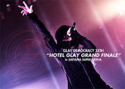 GLAY　DVD 【GLAY DEMOCRACY 25TH “HOTEL GLAY GRAND FINALE” in SAITAMA SUPER ARENA】 10%OFF 2021/6/2発売 ○2020年12月19日、20日にさいたまスーパーアリーナで行ったライブ「GLAY DEMOCRACY 25TH “HOTEL GLAY GRAND FINALE” in SAITAMA SUPER ARENA」をパッケージ化。 このライブはGLAYデビュー25周年の締め括りとして行われたライブ。 有観客で行われ、さらにGLAYとしては初となるライブ配信、そして配信ならではのVR演出が盛り込まれた。 2021年のGLAY活動テーマとなっている「エンターテイメントの逆襲」もこのライブの冒頭に映像で映し出されたフレーズであり、この時代にGLAYが示したエンターテイメントの可能性が凝縮された公演でもある。 この時代だからこそ、GLAYとファンの絆が伺えた熱い夜を完全収録！ ■仕様 ・DVD（1枚） ■収録内容 [DVD] ◆本編：GLAY DEMOCRACY 25TH “HOTEL GLAY GRAND FINALE” in SAITAMA SUPER ARENA　2020年12月20日 1. ROCK ACADEMIA 2. ALL STANDARD IS YOU 3. MIRROR 4. HIGHCOMMUNICATIONS 5. 天使のわけまえ 6. 流星のHowl 7. May Fair 8. 春を愛する人 9. カーテンコール 10. Into the Wild 11. 月に祈る 12. SHINING MAN 13. everKrack 14. VIVA VIVA VIVA 15. Friend of mine 16. lifetime 17. SOUL LOVE 18. ピーク果てしなく ソウル限りなく 19. DOPE 20. XYZ Encore 21. 彼女の“Modern・・・” 22. Bible 23. HEROES ◆特典映像 ・“HOTEL GLAY GRAND FINALE” in SAITAMA SUPER ARENA dialog case of GLAY ＜TERU × 高橋辰雄 (ウドー音楽事務所)＞＜TAKURO × 塙宣之 (ナイツ)＞＜HISASHI × 大宮エリー＞＜JIRO × 永井利光＞ ※収録予定内容の為、発売の際に収録順・内容等変更になる場合がございますので、予めご了承下さいませ。 ■Blu-rayは　こちら 「GLAY」さん関連の他のCD・DVDはこちらへ 【ご注文前にご確認下さい！！】（日本国内） ★ただ今のご注文の出荷日は、発売日後です。 ★配送方法とお届け日数と送料につきましては、お荷物の大きさ、お届け先の地域によって異なる場合がございますので、ご理解の上、予めご了承ください。U4/12 メ4/19