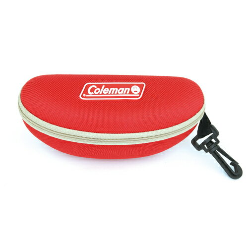 Coleman(コールマン）　メガネケース アウトドア製品のトップブランド"コールマン” コールマンのロゴがアクセントになっているメガネケースです。 フック付きで、バッグやベルトループなどに繋げて持ち歩きに便利♪ 裏面にはベルト通しつき。 レジャー、アウトドア、旅行などで活躍間違いなし！ *ほか、コールマンメガネケースはこちら！ ☆*゜。:.プレゼントにもおすすめ.☆*゜。:. ●素材：EVA、ポリウレタン、ポリプロピレン ●フック付き ●ベルト通し付き ●サイズ（内寸）：W160×D65×H65mm ●重量：約72g ◆ほか、メガネ用品は　【こちらへ】&nbsp; ■ギフト用にラッピング致します（無料） ■【買い物かごに入れる】ボタンをクリックするとご注文できます。 1907 ※参考小売価格はメーカーカタログに基づいて掲載しています。　