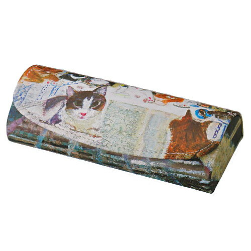 ●Manhattaner's[マンハッタナーズ]【メガネケース】セミハードケース　MAN-34/094143　[後払不可]【楽ギフ_包装選択】パール