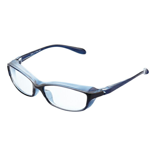 パール■花粉・粉塵・黄砂・風除け・UVカット【花粉グラス　メガネ　スカット　スタンダード　抗菌仕様】ブルー　KG-400-2ABK/21969 [後払不可]【楽ギフ_包装選択】