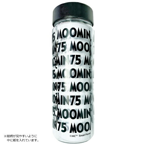 SP●MOOMIN[ムーミン]【ランチ　クリアボトル　常温ボトル　水筒　500ml】75周年パターン　MMLC3873　[後払不可]【ギフト不可】.