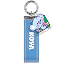 ●クラックス■ 公式 BT21 防弾少年団 BTS【ロゴテープキーチェーン キーホルダー アクリルチャーム】KOYA CR-103713【楽ギフ_包装選択】.