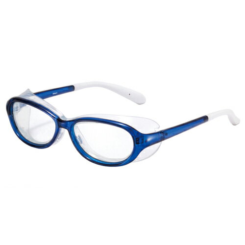 ●パール■子供用花粉グラス　キッズ　メガネ【EYES CURE　アイキュア】クリスタルブルー　EC-101J-BU/21..