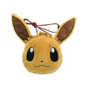 ■ポケットモンスター ポケモン【プラがまぐち イーブイ】キャラクター ぬいぐるみポシェット ショルダーバッグ ポーチ 小物入れ お財布 ウォレット かわいい プレゼント 0940166(4544815060393) 後払不可 【ギフト不可】プラスト.