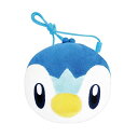 ■ポケットモンスター ポケモン【プラがまぐち ポッチャマ】キャラクター ぬいぐるみポシェット ショルダーバッグ ポーチ 小物入れ お財布 ウォレット かわいい ...