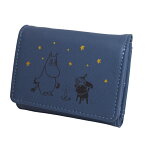 ●ムーミン　MOOMIN　キャラクター【ミニ財布　ウォレット　三つ折り財布】メンズ　レディース　小さい コンパクト 軽量　旅行 おでかけ　おしゃれ かわいい　誕生日 ギフト　ちまちま　KM-209840 【楽ギフ_包装選択】カミオジャパン.