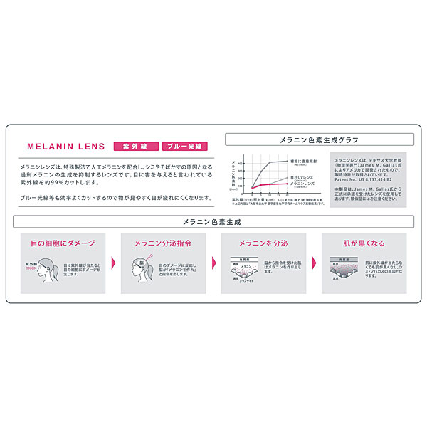 MELAX [���å���]�ڥ�ǥ����������󥰥饹���͸����˥��۹��󥺡�UV���åȡ��֥롼�饤�ȥ��åȡۥ��ꥢ�������֥饦��MLX-403-2��[��ʧ�Բ�]�ڳڥ���_��������ۥ��ץ�����