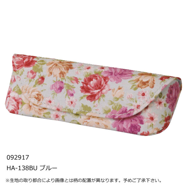 ■レトロ ローズ柄　薔薇【メガネケース】メガネ入れ 眼鏡ケース セミハードケース ...